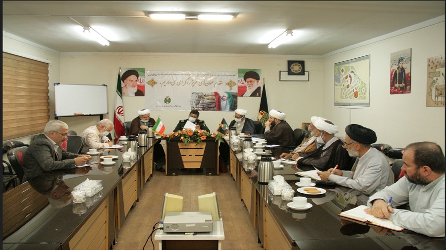جلسه شورای راهبردی نشر آثار و ارزش های روحانیت در دفاع مقدس خراسان رضوی